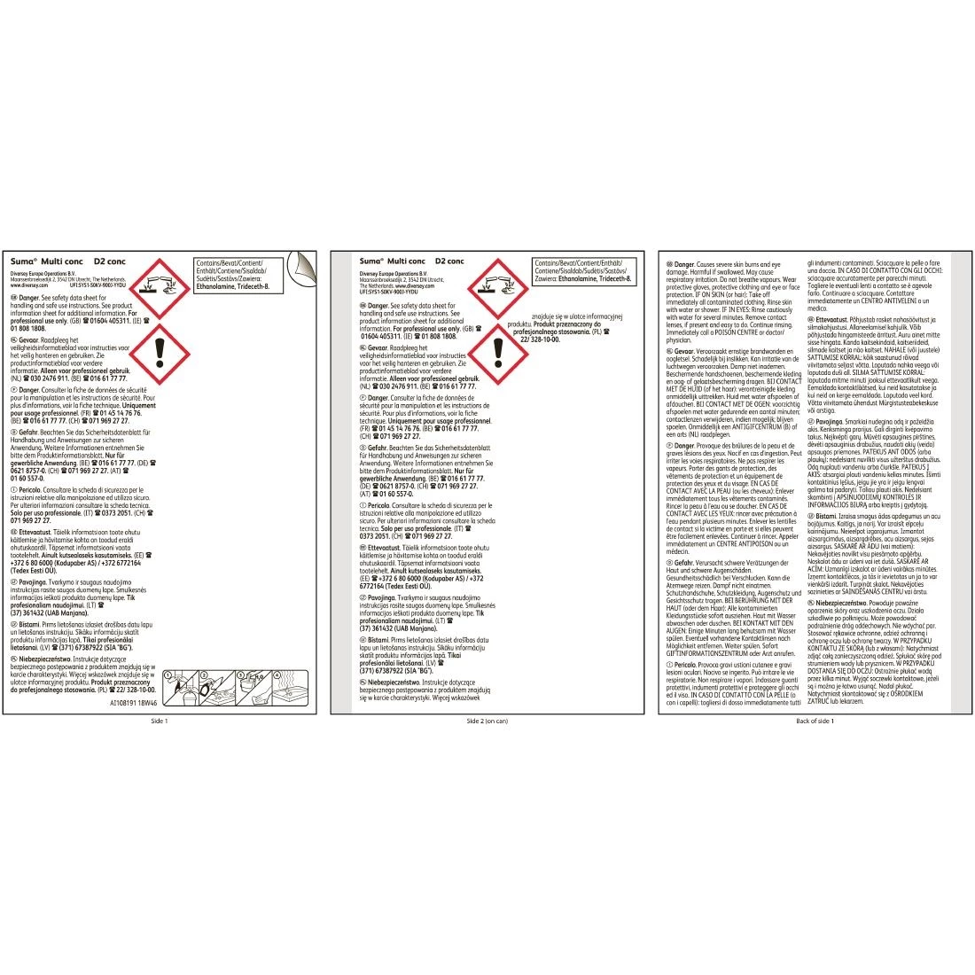 Flash Sale 🔥 Diversey Suma Multi D2 All-Purpose Cleaner Super Concentrate 1.5Ltr 😀 3 Flash Sale 🔥 Diversey Suma Multi D2 All-Purpose Cleaner Super Concentrate 1.5Ltr 😀 - Image 3