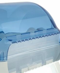 Budget 🤩 Jantex Plastic Blue Roll Dispenser ✔️ -Cleaning & Janitorial Supplies Shop gd303 7