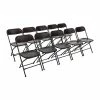 Buy ✔️ Bolero PP Folding Chairs Black (Pack Of 10) 😉