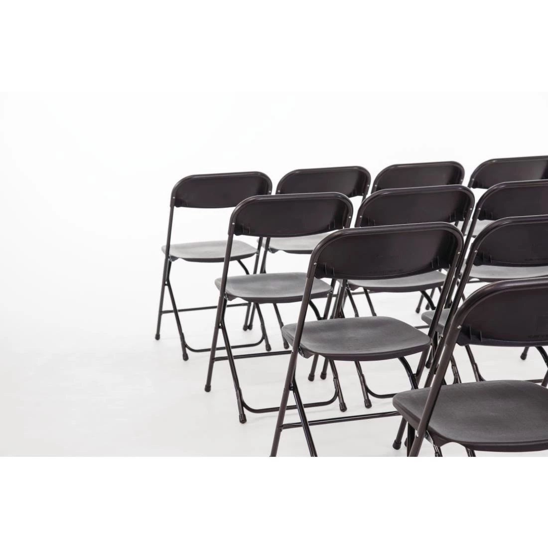 Buy ✔️ Bolero PP Folding Chairs Black (Pack Of 10) 😉 6 Buy ✔️ Bolero PP Folding Chairs Black (Pack Of 10) 😉 - Image 6