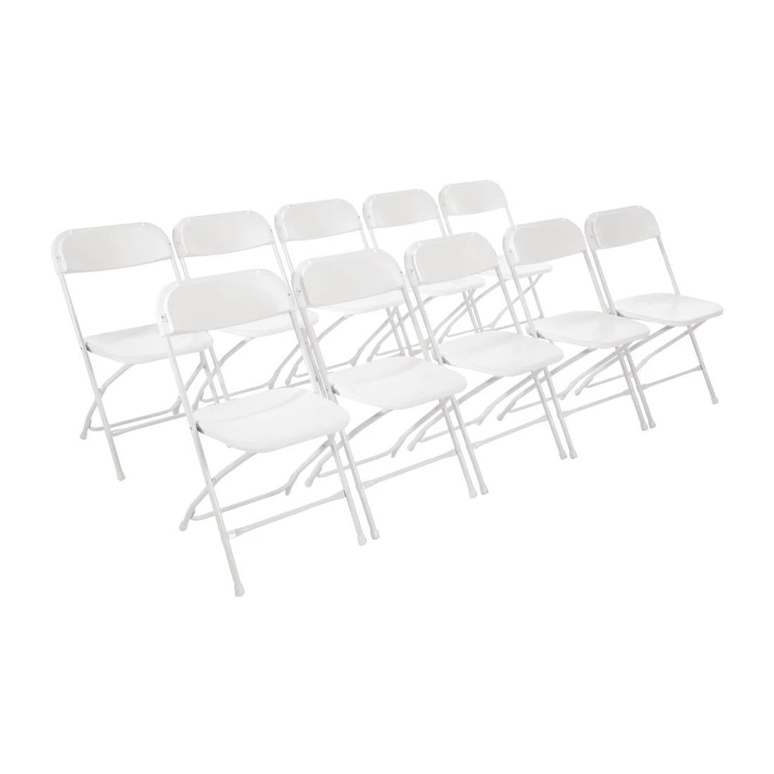 Best deal 😀 Bolero PP Folding Chairs White (Pack Of 10) 😉 1 Best deal 😀 Bolero PP Folding Chairs White (Pack Of 10) 😉