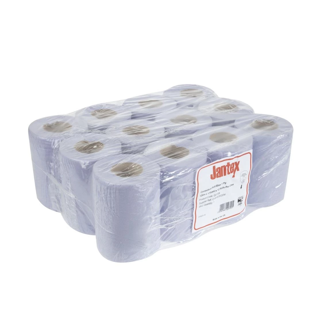 Promo ⭐ Jantex Blue Mini Centrefeed Rolls 1ply (Pack Of 12) 🔥 3 Promo ⭐ Jantex Blue Mini Centrefeed Rolls 1ply (Pack Of 12) 🔥 - Image 3