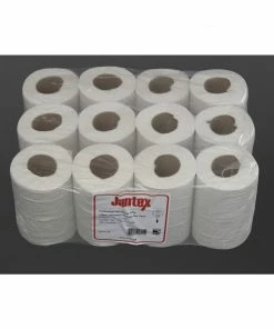 Outlet 😍 Jantex Mini Centrefeed White Rolls (Pack Of 12) 🥰 -Cleaning & Janitorial Supplies Shop gd729 rolls new 1819