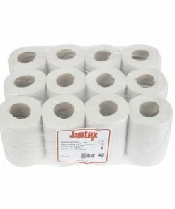 Outlet 😍 Jantex Mini Centrefeed White Rolls (Pack Of 12) 🥰 -Cleaning & Janitorial Supplies Shop gd729 rolls new 1821