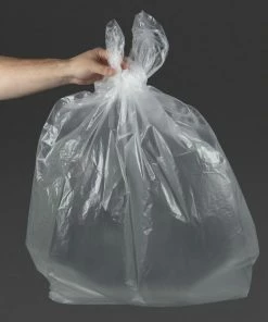 Discount ✨ Jantex Large Medium Duty Clear Bin Bags 80Ltr (Pack Of 200) 🔥