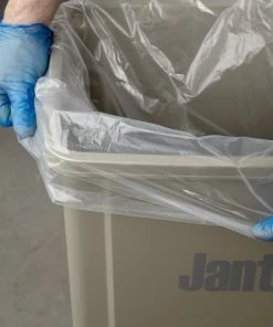 Deals ⭐ Jantex Heavy Duty Recycled Bin Bag 18kg 120ltr Clear (Pack Of 100) 👍 -Cleaning & Janitorial Supplies Shop ge787 ge788 ls1