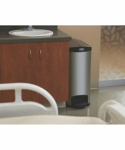 Best deal 👏 Rubbermaid Slim Jim End Step On Pedal Bin Stainless Steel 50Ltr ⌛ -Cleaning & Janitorial Supplies Shop ge935 endstepstainlesssteel502
