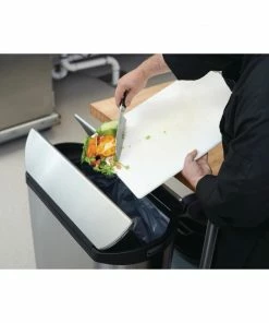 Buy 😍 Rubbermaid Slim Jim End Step On Pedal Bin Stainless Steel 90Ltr ⌛ -Cleaning & Janitorial Supplies Shop ge936 c