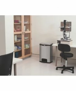 Best Sale 💯 Rubbermaid Slim Jim Front Step On Pedal Bin Stainless Steel 50Ltr ✨ -Cleaning & Janitorial Supplies Shop ge938 frontstepstainlesssteel502