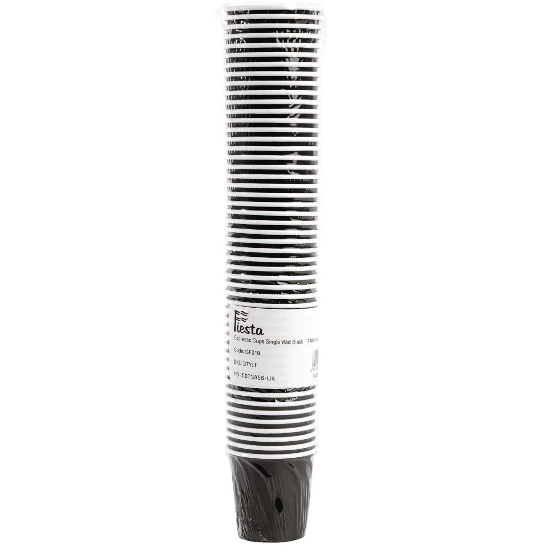 Outlet 😉 Fiesta Recyclable Espresso Cups Single Wall Black 112ml / 4oz 🎉 6 Outlet 😉 Fiesta Recyclable Espresso Cups Single Wall Black 112ml / 4oz 🎉 - Image 6