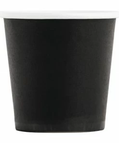 Outlet 😉 Fiesta Recyclable Espresso Cups Single Wall Black 112ml / 4oz 🎉 10 Outlet 😉 Fiesta Recyclable Espresso Cups Single Wall Black 112ml / 4oz 🎉 -Cleaning & Janitorial Supplies Shop gf019 straighton