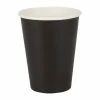 Outlet 💯 Fiesta Recyclable Coffee Cups Single Wall Black 340ml / 12oz 😍