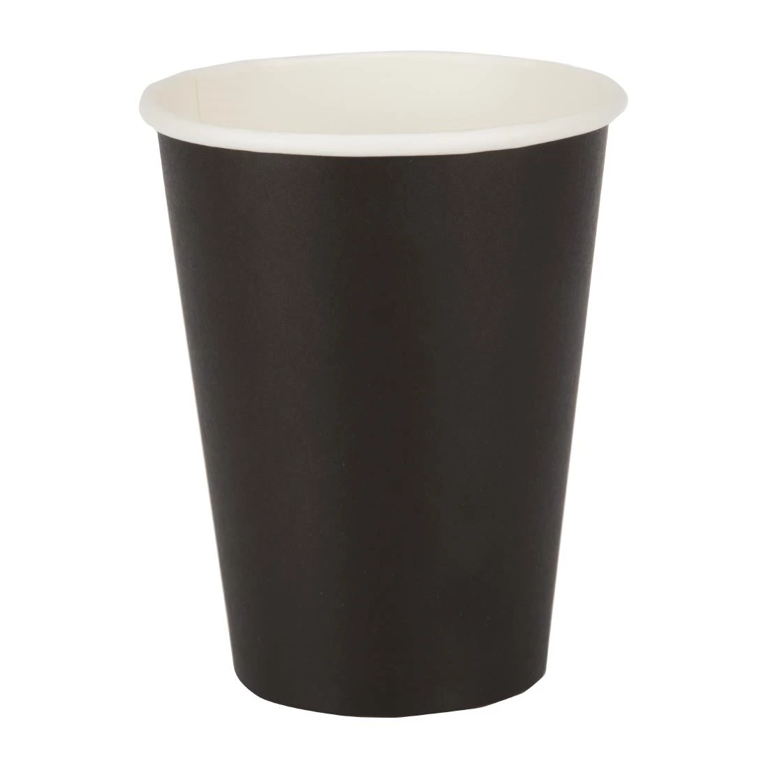 Outlet 💯 Fiesta Recyclable Coffee Cups Single Wall Black 340ml / 12oz 😍 1 Outlet 💯 Fiesta Recyclable Coffee Cups Single Wall Black 340ml / 12oz 😍
