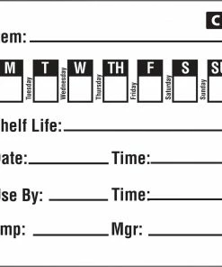 Coupon 🎁 Vogue Freezable Day Of The Week Labels (Pack Of 500) 👏