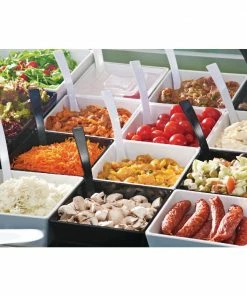 Cheap ๐ฏ APS Float Black Square Bowl 7in ๐ฏ 9 Cheap ๐ฏ APS Float Black Square Bowl 7in ๐ฏ -Cleaning & Janitorial Supplies Shop gf080 lifestyle 2