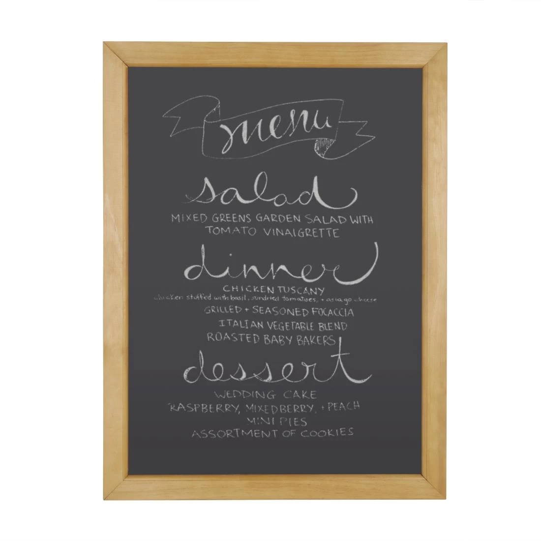 Budget ๐ Olympia Wall Mounted Chalkboard 600 X 800mm ๐งจ 3 Budget ๐ Olympia Wall Mounted Chalkboard 600 X 800mm ๐งจ - Image 3