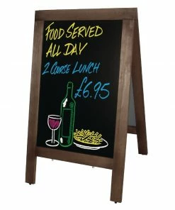 Buy 😍 Olympia Pavement Board Wood Framed ✔️ -Cleaning & Janitorial Supplies Shop gg109 board writing