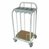 Cheapest 😀 Craven Steel Single Tier Cutlery And Tray Dispense Trolley 🎁