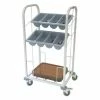 Budget 💯 Craven Steel Two Tier Cutlery And Tray Dispense Trolley 🔥
