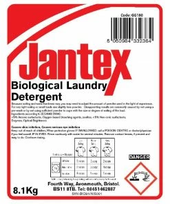 New ✨ Jantex Biological Laundry Detergent Powder 8.1kg 👏 9 New ✨ Jantex Biological Laundry Detergent Powder 8.1kg 👏 -Cleaning & Janitorial Supplies Shop gg180 laundrydetergenlabel7