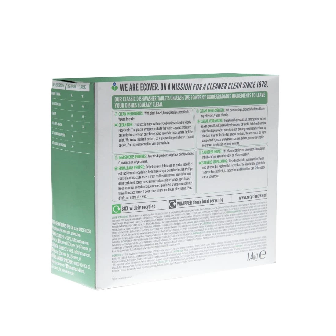 New 🥰 Ecover Dishwasher Detergent Tablets (70 Pack) 😉 4 New 🥰 Ecover Dishwasher Detergent Tablets (70 Pack) 😉 - Image 4