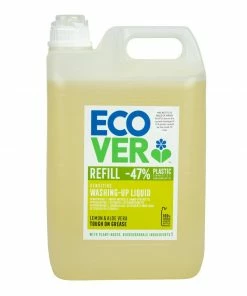 Cheapest ๐ Ecover Lemon And Aloe Vera Washing Up Liquid Concentrate 5Ltr ๐