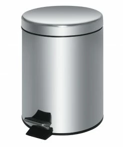 Cheapest 🔥 Bolero Stainless Steel Pedal Bin Silver 20Ltr 💯