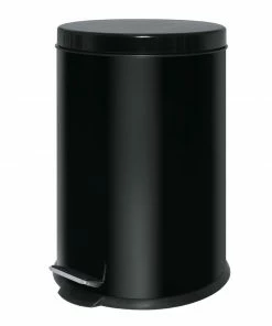 Cheapest 🛒 Bolero Stainless Steel Pedal Bin Black 20Ltr 😍