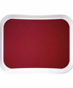 Best Pirce 🛒 Cambro Versa Lite Century Fun Polyester Canteen Tray Raspberry 430mm 😍
