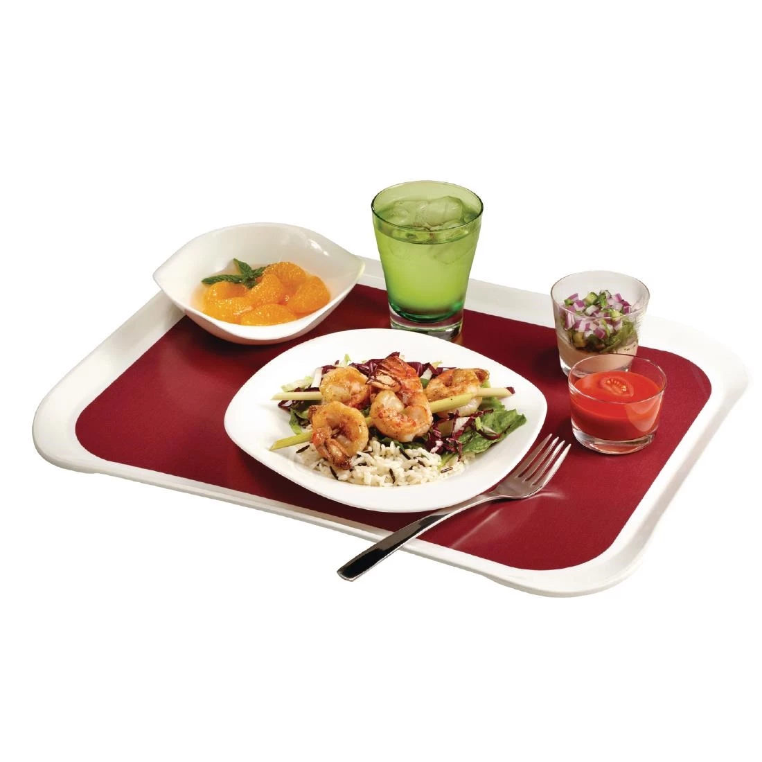 Best Pirce ๐ Cambro Versa Lite Century Fun Polyester Canteen Tray Raspberry 430mm ๐ 2 Best Pirce ๐ Cambro Versa Lite Century Fun Polyester Canteen Tray Raspberry 430mm ๐ - Image 2