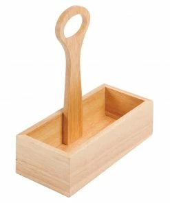 Outlet 🎉 Olympia Wooden Condiment Bucket With Handle 👏