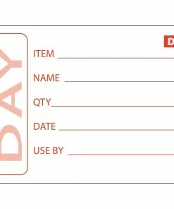 Flash Sale 👏 Vogue Dissolvable Prepared Food Labels (Pack Of 250) 🎉