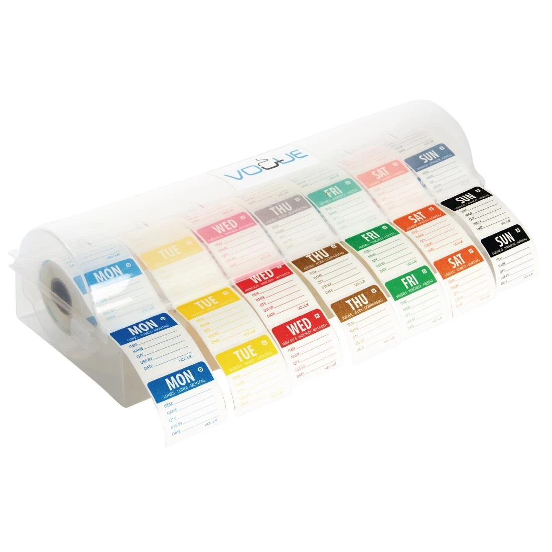 New 👏 Vogue Dissolvable Colour Coded Food Labels With 2" Dispenser ⭐ 2 New 👏 Vogue Dissolvable Colour Coded Food Labels With 2" Dispenser ⭐ - Image 2