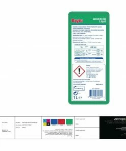 Best reviews of 😉 Bryta Washing Up Liquid Concentrate 1Ltr 🤩 -Cleaning & Janitorial Supplies Shop gh494 labelback