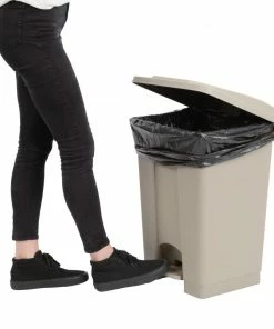 Flash Sale 😉 Jantex Kitchen Pedal Bin 45Ltr 😉 10 Flash Sale 😉 Jantex Kitchen Pedal Bin 45Ltr 😉 -Cleaning & Janitorial Supplies Shop gh637 pedalbin6