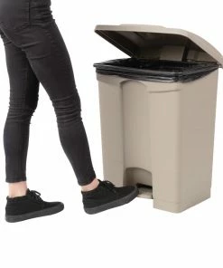 Flash Sale 🔔 Jantex Kitchen Pedal Bin Beige 65Ltr ❤️ 8 Flash Sale 🔔 Jantex Kitchen Pedal Bin Beige 65Ltr ❤️ -Cleaning & Janitorial Supplies Shop gh638 pedalbin6