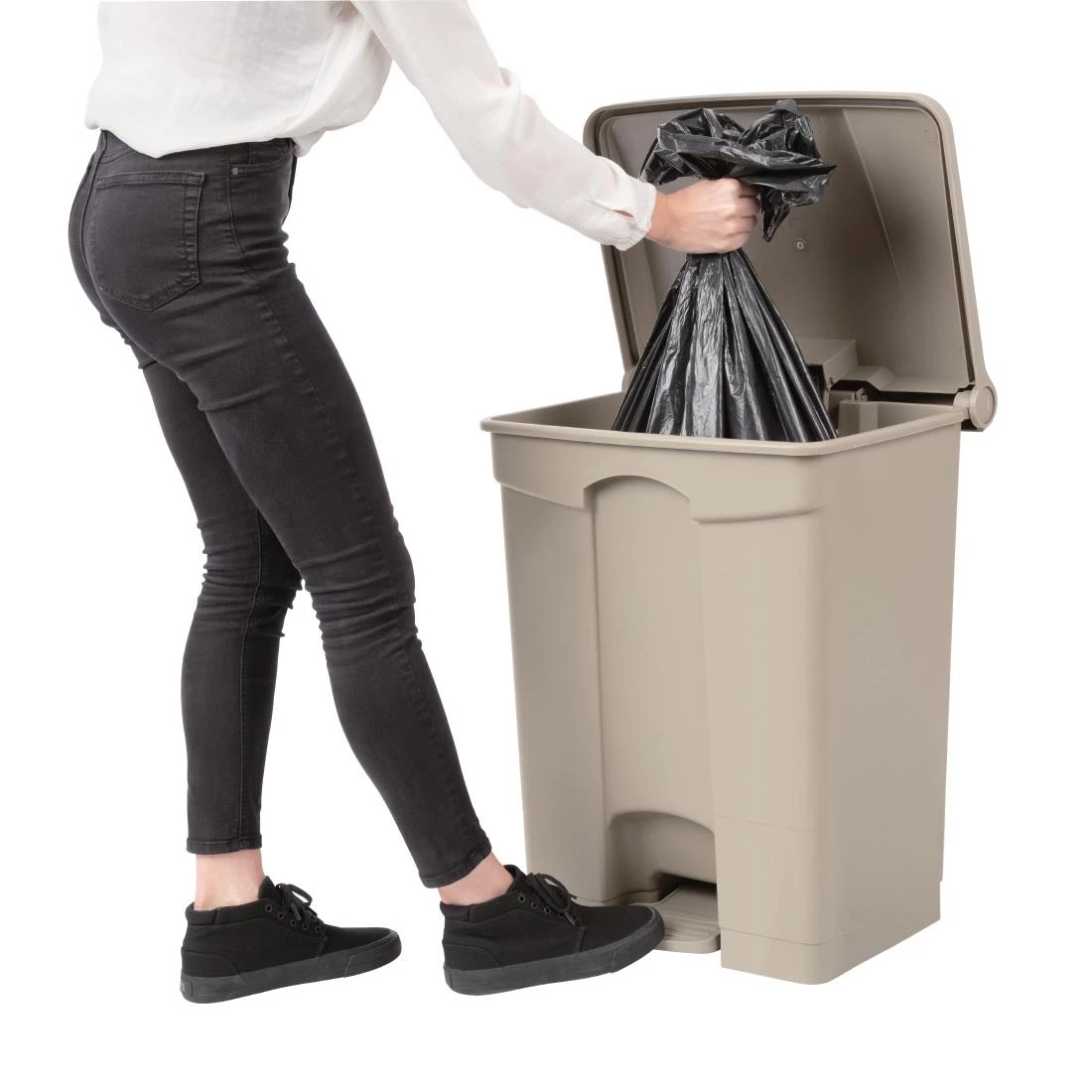 Flash Sale 🔔 Jantex Kitchen Pedal Bin Beige 65Ltr ❤️ 5 Flash Sale 🔔 Jantex Kitchen Pedal Bin Beige 65Ltr ❤️ - Image 5