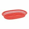 Brand new 🧨 Olympia Oval Polypropylene Food Basket Red (Pack Of 6) ✔️