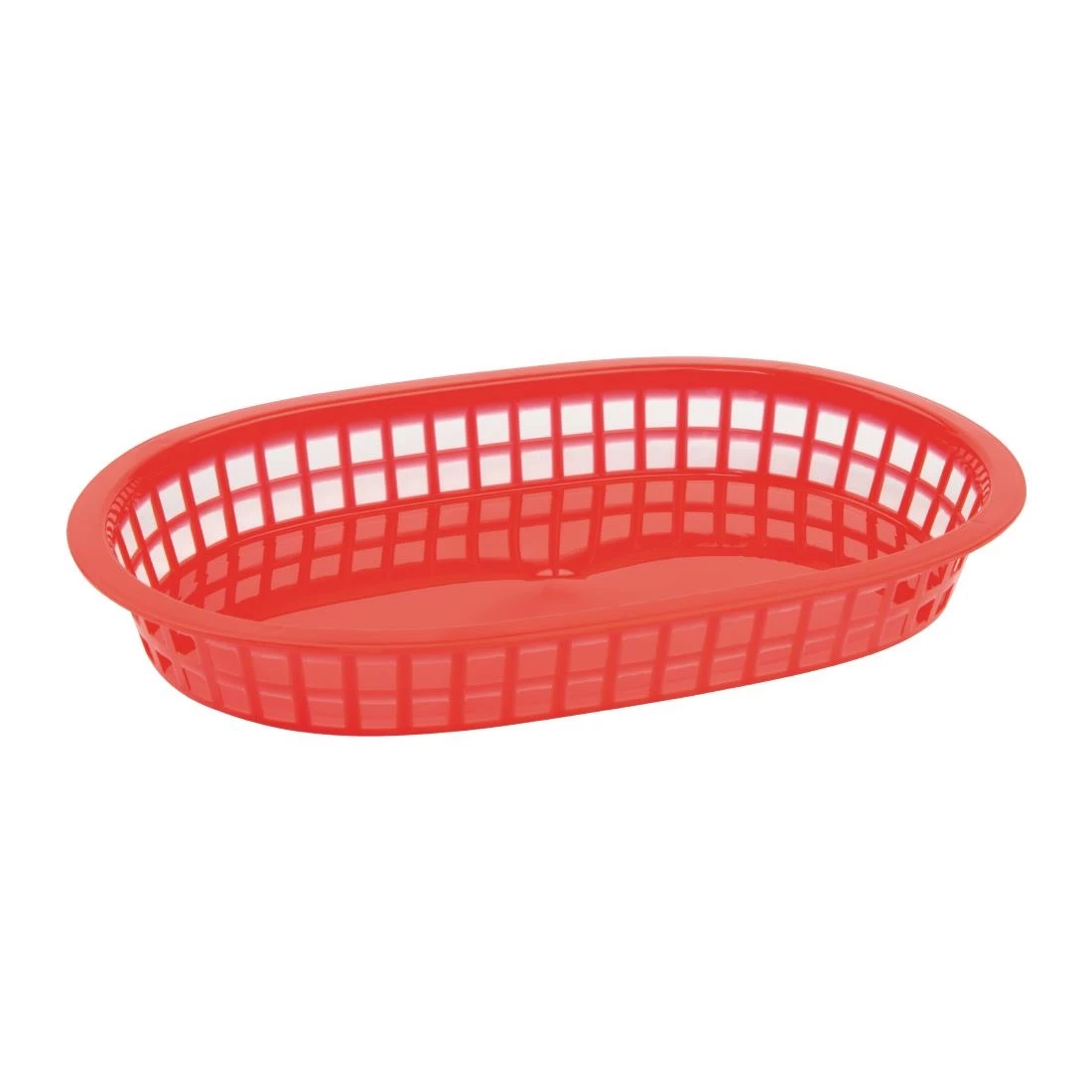 Brand new ๐งจ Olympia Oval Polypropylene Food Basket Red (Pack Of 6) โ๏ธ 1 Brand new ๐งจ Olympia Oval Polypropylene Food Basket Red (Pack Of 6) โ๏ธ