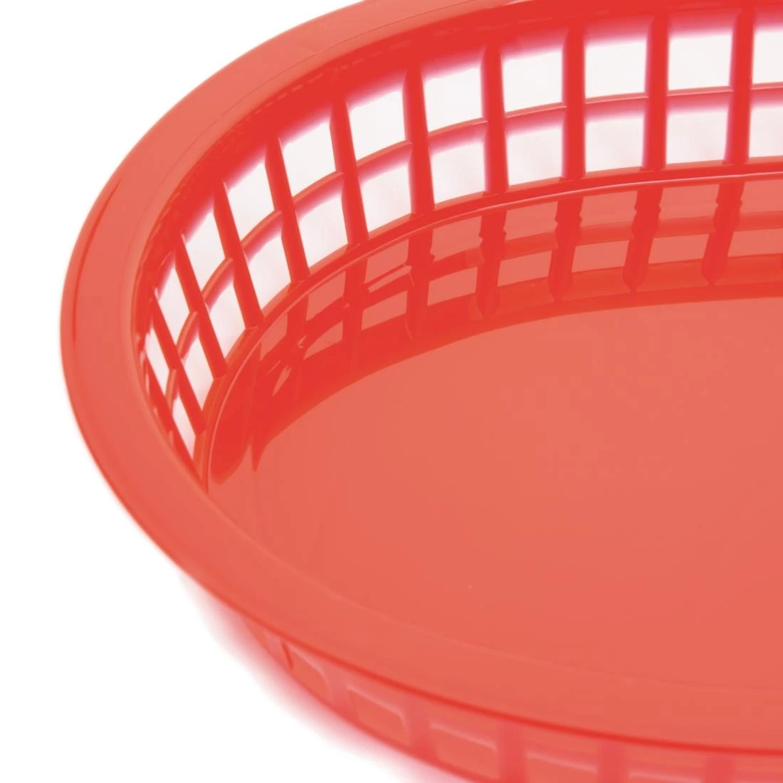 Brand new ๐งจ Olympia Oval Polypropylene Food Basket Red (Pack Of 6) โ๏ธ 2 Brand new ๐งจ Olympia Oval Polypropylene Food Basket Red (Pack Of 6) โ๏ธ - Image 2