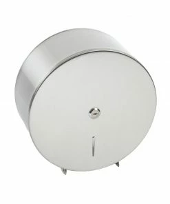 New 🎁 Jantex Stainless Steel Jumbo Roll Tissue Dispenser 💯 -Cleaning & Janitorial Supplies Shop gj031 disp new 1927