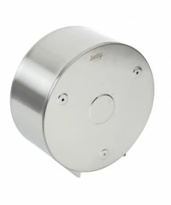 New 🎁 Jantex Stainless Steel Jumbo Roll Tissue Dispenser 💯 -Cleaning & Janitorial Supplies Shop gj031 disp new 1929