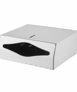 Best Pirce ❤️ Jantex Stainless Paper Towel Dispenser 🥰 -Cleaning & Janitorial Supplies Shop gj033 3