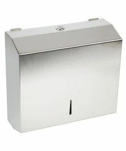 Best Pirce ❤️ Jantex Stainless Paper Towel Dispenser 🥰 -Cleaning & Janitorial Supplies Shop gj033 disp new 1932