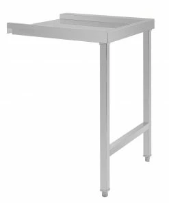 Best Sale 😍 Vogue Pass Through Dishwash Table Left 650(D)mm 💯 -Cleaning & Janitorial Supplies Shop gj533 3