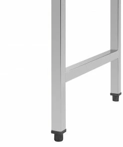 Best Sale 😍 Vogue Pass Through Dishwash Table Left 650(D)mm 💯 -Cleaning & Janitorial Supplies Shop gj533 4