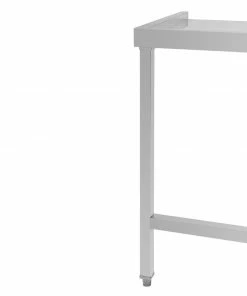 Best Sale 😍 Vogue Pass Through Dishwash Table Left 650(D)mm 💯 -Cleaning & Janitorial Supplies Shop gj533 6