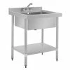 Brand new ⌛ Vogue Stainless Steel Midi Pot Wash Sink With Undershelf ⌛