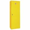 New ✨ Elite Lockers COSHH Cabinet Single Door Yellow 20Ltr ⌛