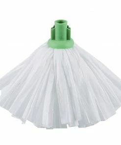 Cheap 👏 Jantex Standard Big White Socket Mop Head Green 🧨